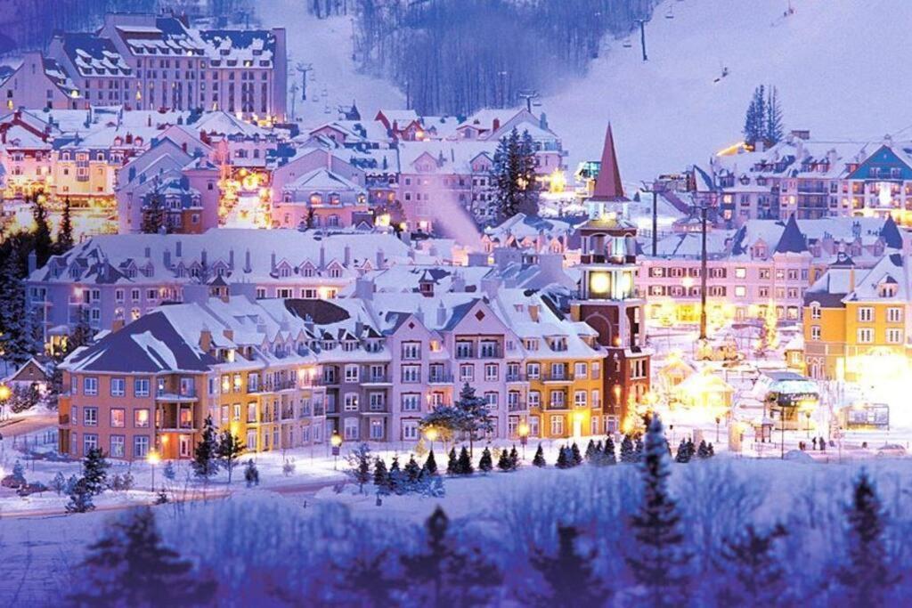 Apartmán The Alpine Nest - 3 Beds - 4 Guests - Free Parking - Pool Mont-Tremblant Exteriér fotografie